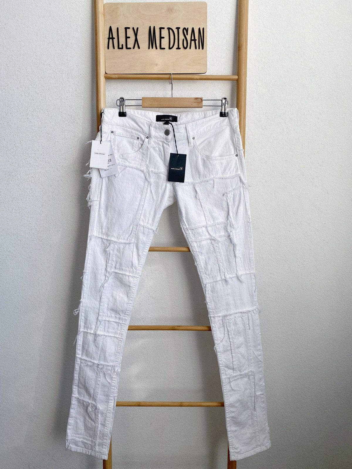 Isabel Marant Isabel Marant White Jeans Size 25" / US 0 / IT 36 - 20 Thumbnail