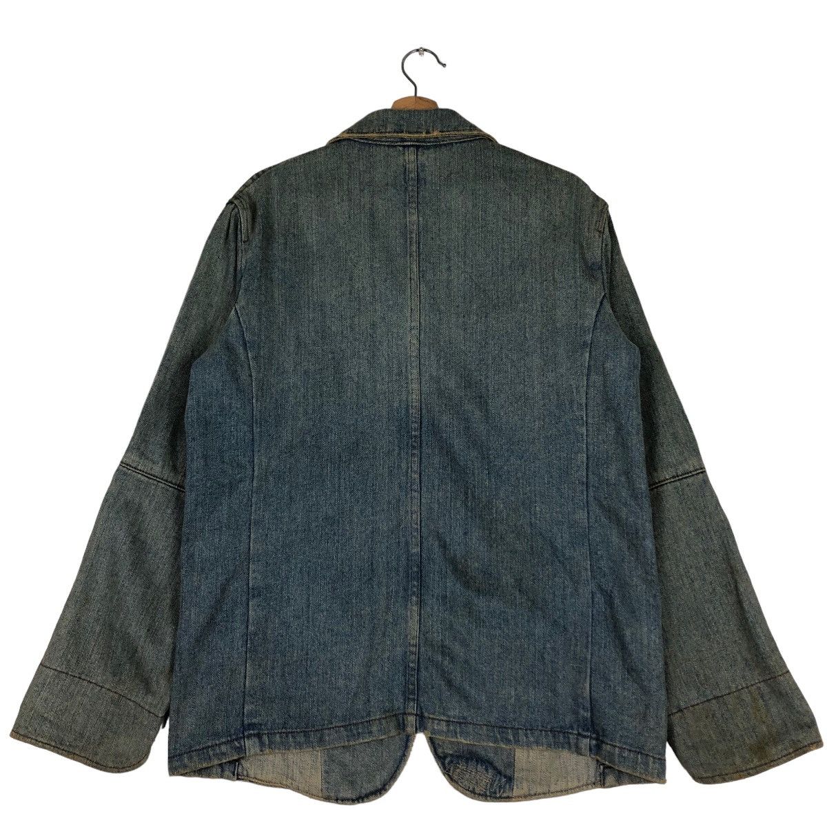 Japanese Brand 🔥Vtg Denim Worker Union Made Big Bill Biker Detroit Pocket Size US M / EU 48-50 / 2 - 8 Thumbnail