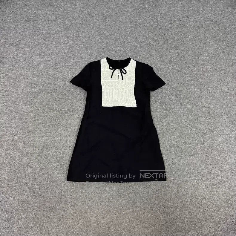 Valentino Valentino Hepburn style black and white color-blocking bow Size M / US 6-8 / IT 42-44 - 1 Thumbnail
