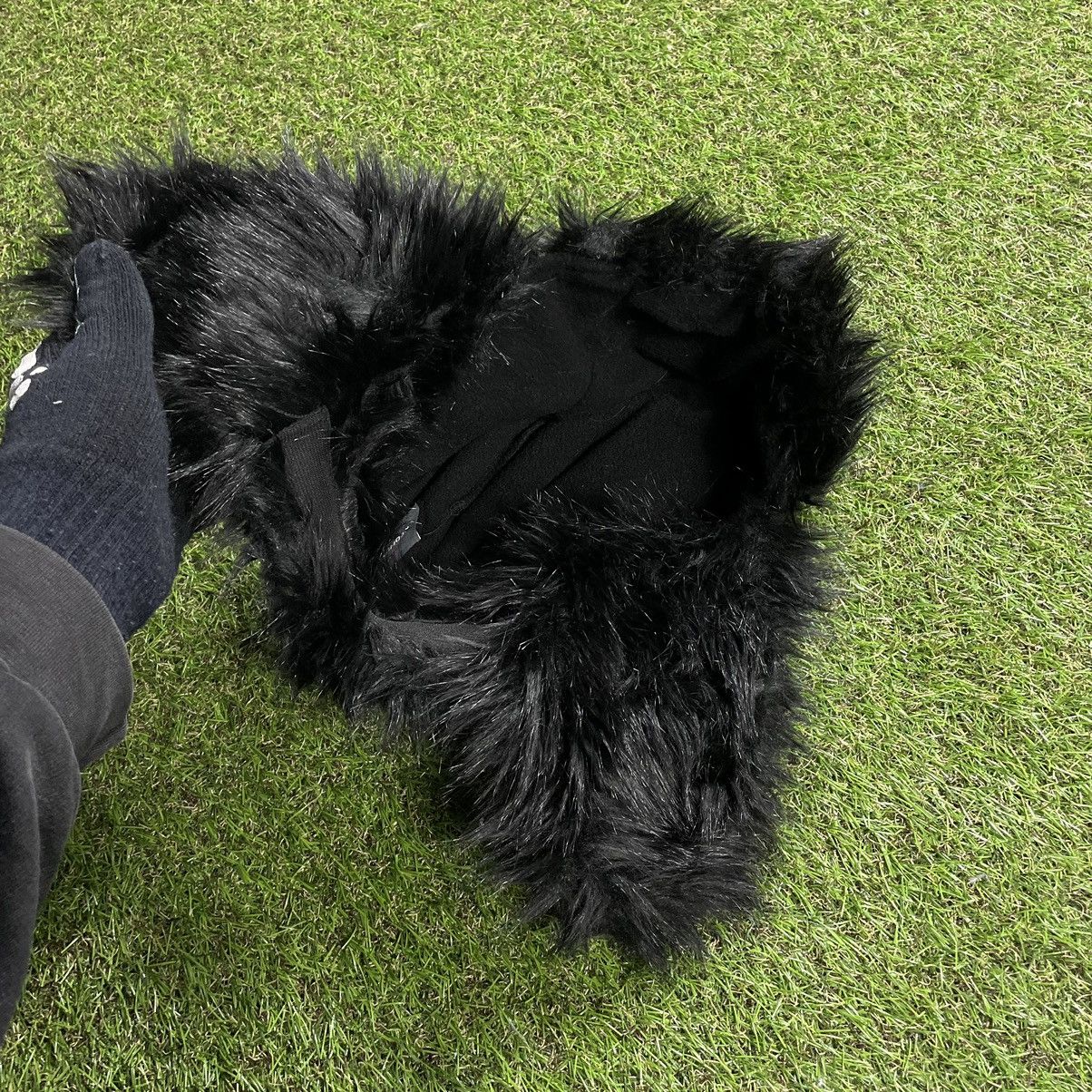 Vintage Vintage 90s Alt Mohair Beanie Furry Knit Grunge Tapered OS Size ONE SIZE - 5 Thumbnail
