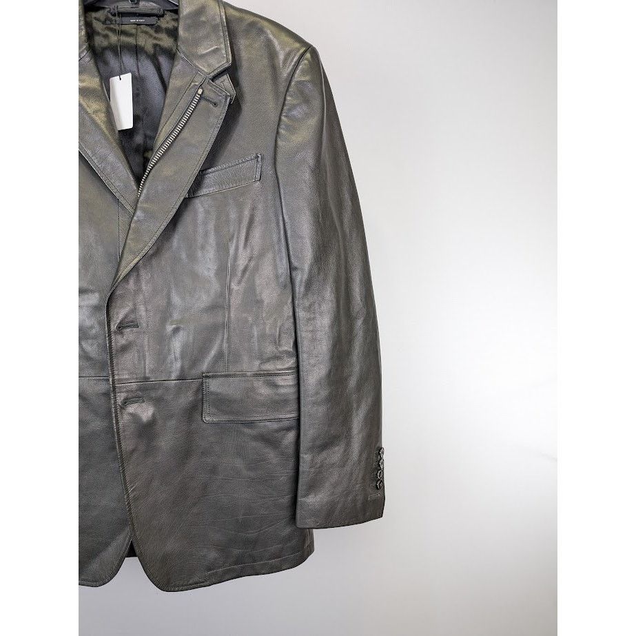 Tom Ford o1rshd1 Outwear Other Leather Jacket in Black Size US M / EU 48-50 / 2 - 3 Thumbnail