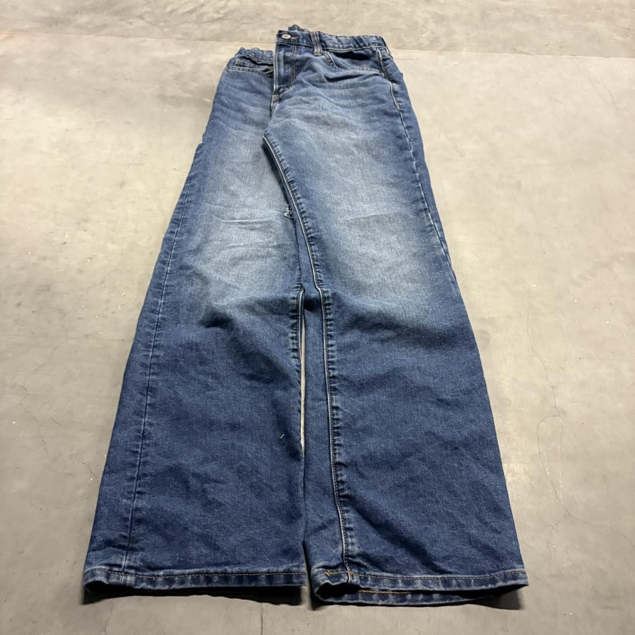 Vintage Crazy Vintage Y2K/2000s Straight Leg Old Navy Dark Wash Denim Jeans! Size US 28 / EU 44 - 1 Thumbnail