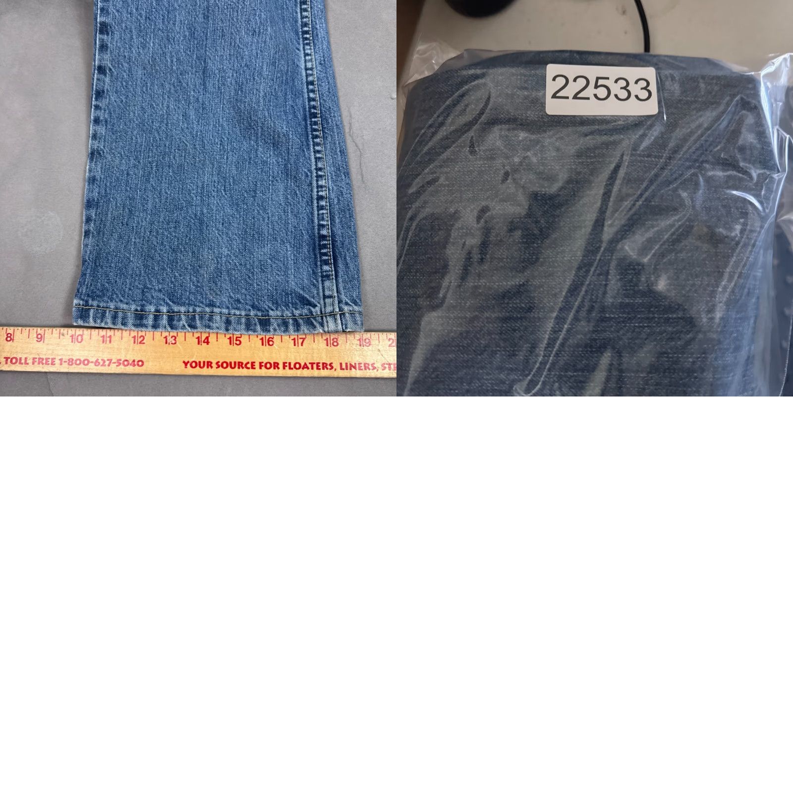 Wrangler Wrangler Jeans Mens 34x38 Blue Retro Bootcut Slim Western Denim Pant Cowboy Work Size US 34 / EU 50 - 10 Thumbnail