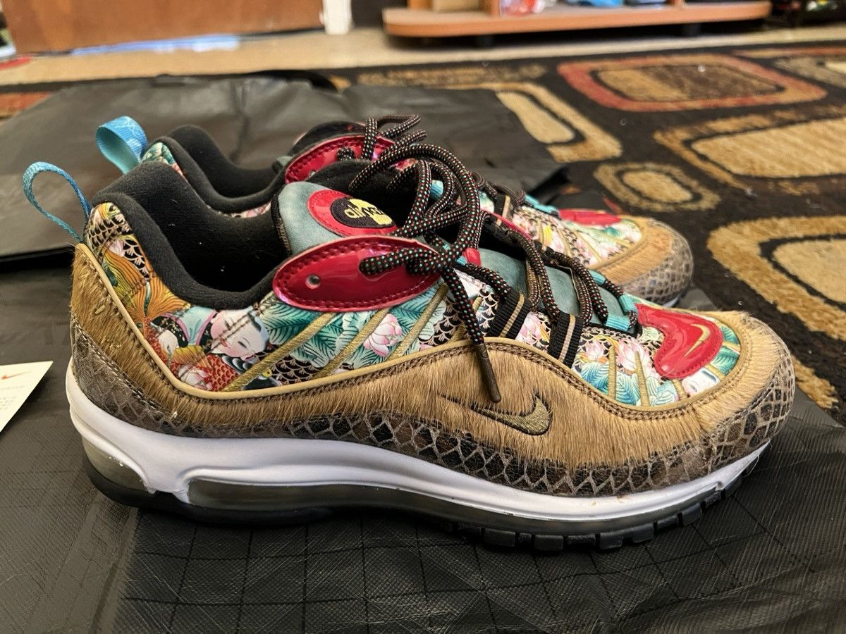 Nike air max 98 chinese new year 2019 sz 11 Size US 11 / EU 44 - 3 Thumbnail