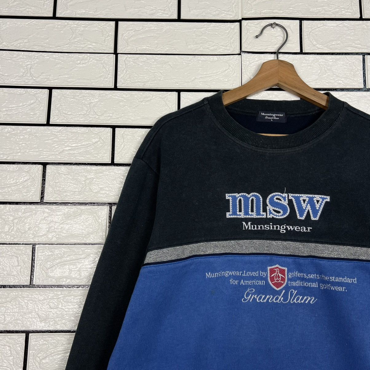 Grand Slam Vintage 90's MUNSINGWEAR Grand Slam Sweatshirt #4015-C183 Size US L / EU 52-54 / 3 - 4 Thumbnail