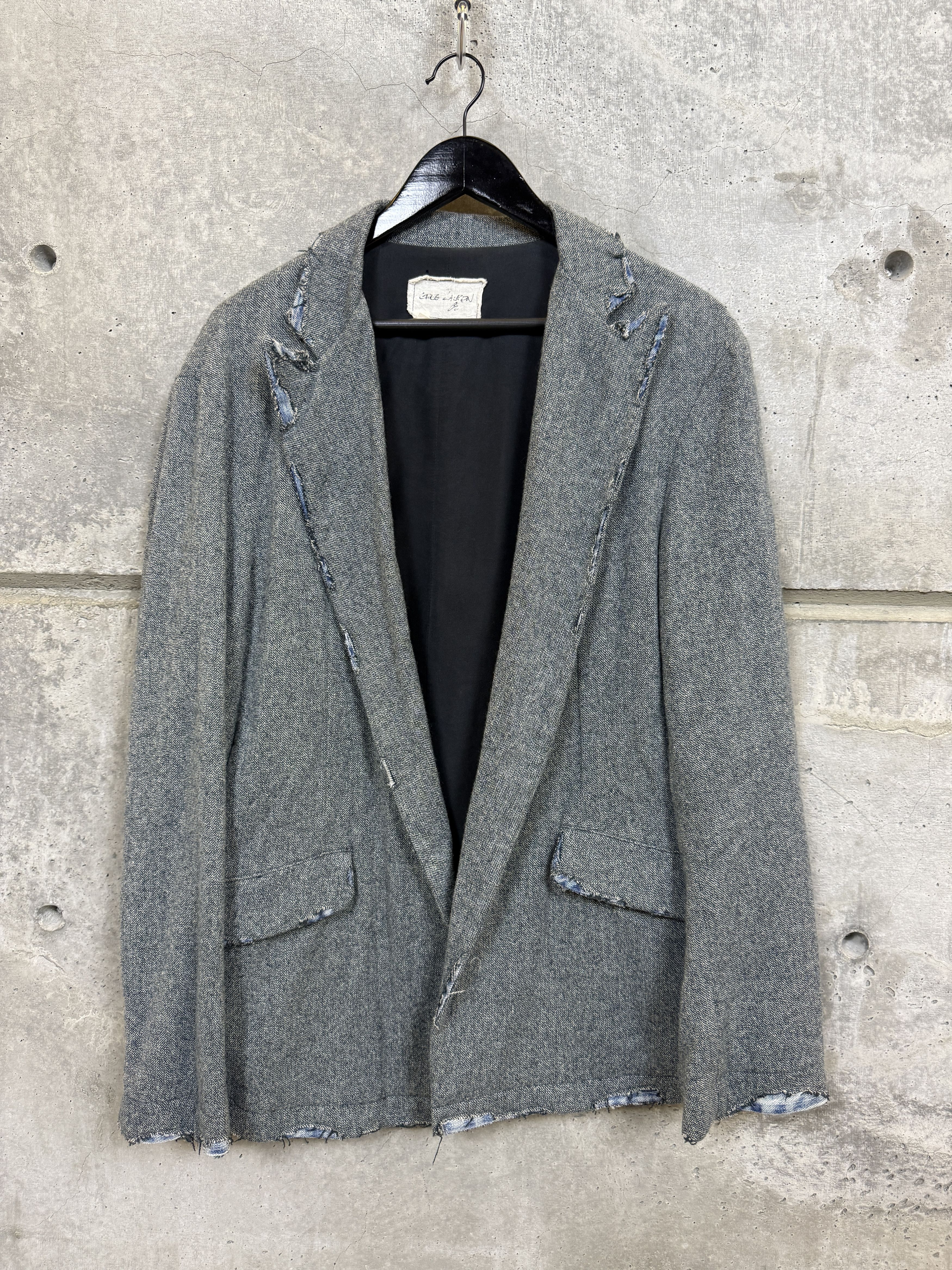Greg Lauren 1/1 Sample Distressed Blazer