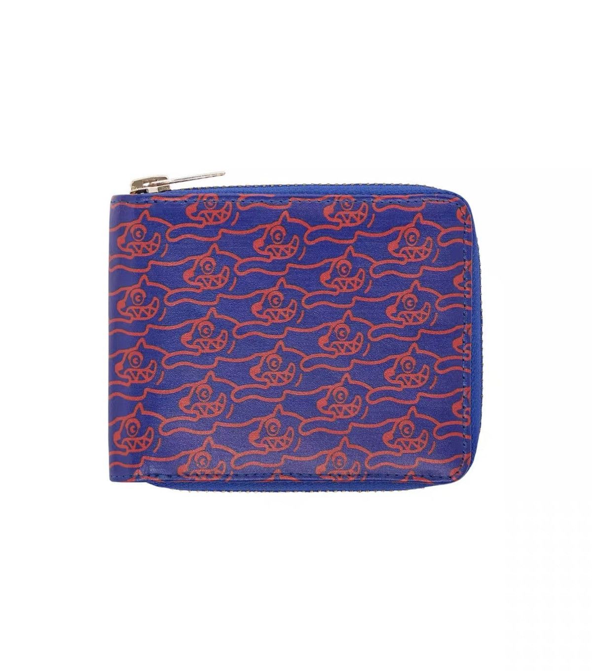 Billionaire Boys Club BBC ICECREAM Flying Dog Print Leather Zip Wallet Size ONE SIZE - 1 Thumbnail