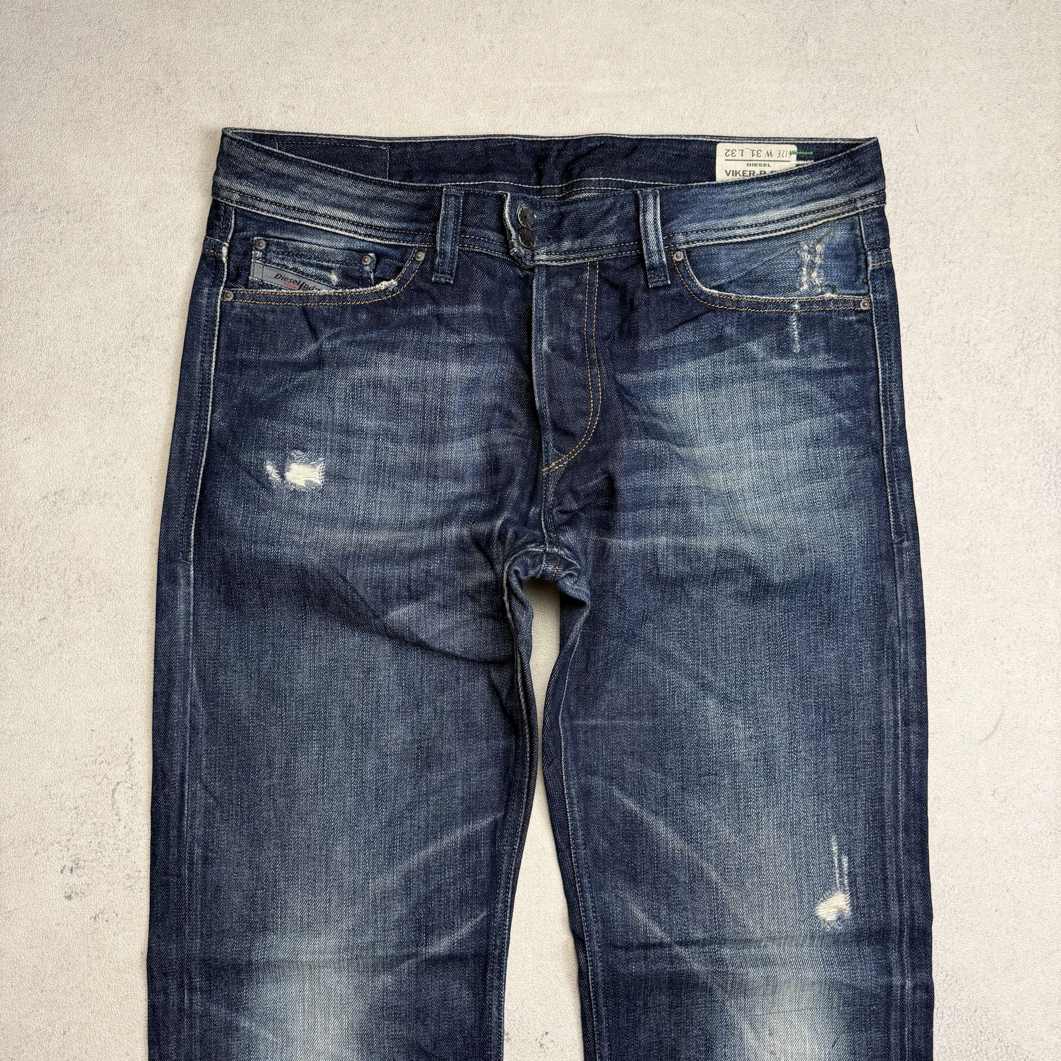 Diesel Diesel Viker-R-Box Distressed Jeans Size US 31 - 3 Thumbnail