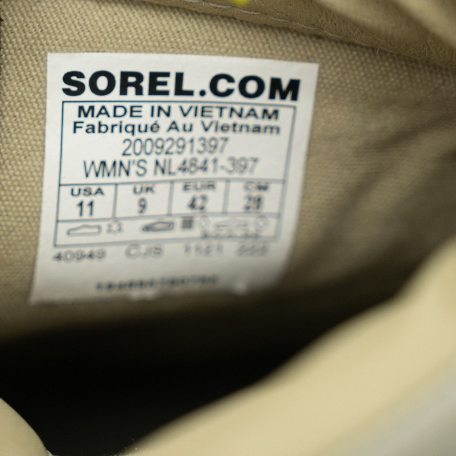 SOREL Sorel. Lennox Leather Hiker STKD WP Boot. Size US 11 / IT 41 - 15 Thumbnail