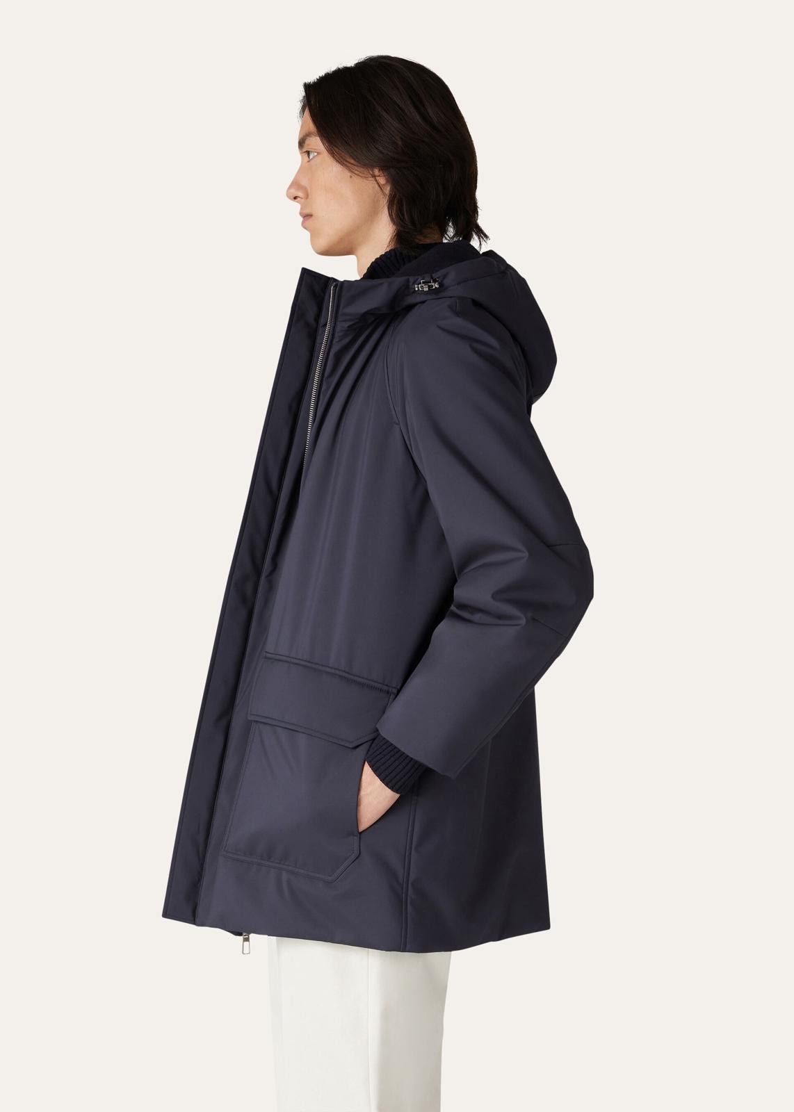 Loro Piana o1srvl11e1124 Padded Jacket in Blue Size US XL / EU 56 / 4 - 3 Thumbnail