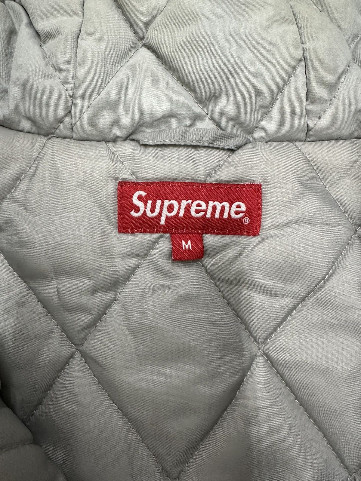 Supreme Supreme Sleeve Script Sideline Jacket Black M SS18 Box Logo Size US M / EU 48-50 / 2 - 8 Thumbnail