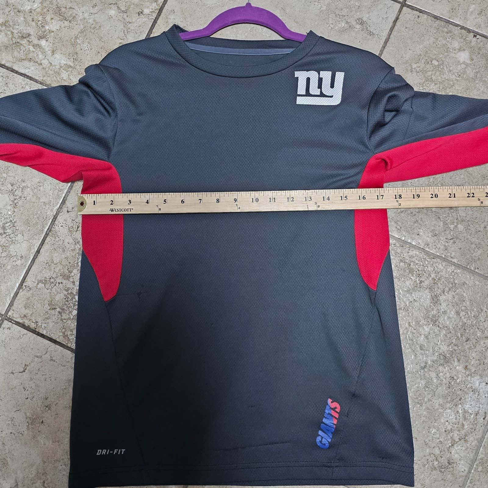 NFL NFL ONFIELD APPAREL NY GIANTS DRI-FIT Size Small Size US S / EU 44-46 / 1 - 6 Thumbnail