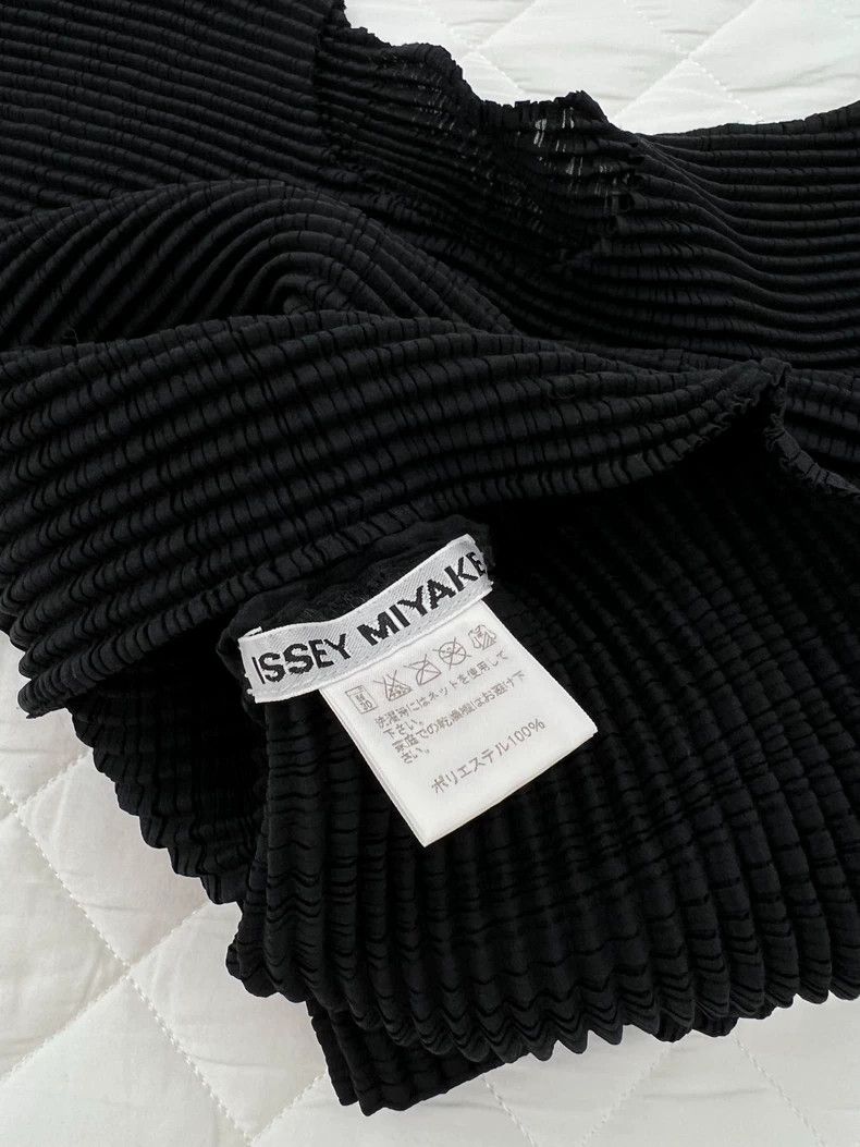 Issey Miyake issey miyake size:2 Black short-sleeved shirt 2505-Nextarr Size XXS / US 00 / IT 34 - 3 Thumbnail
