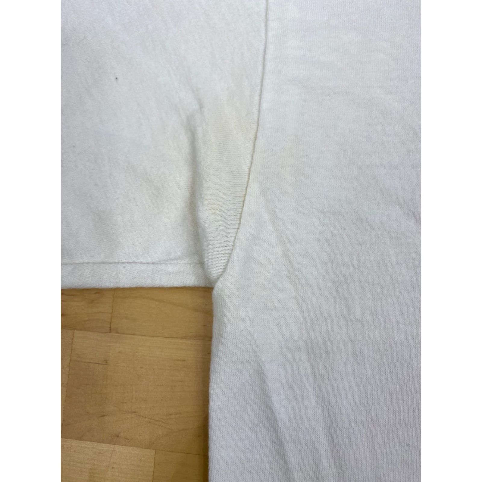 Gildan Kayak Fishing Get Hooked T Shirt M White Short Sleeve Mens Crew Neck Cotton Gildan #3519 Size US M / EU 48-50 / 2 - 6 Thumbnail