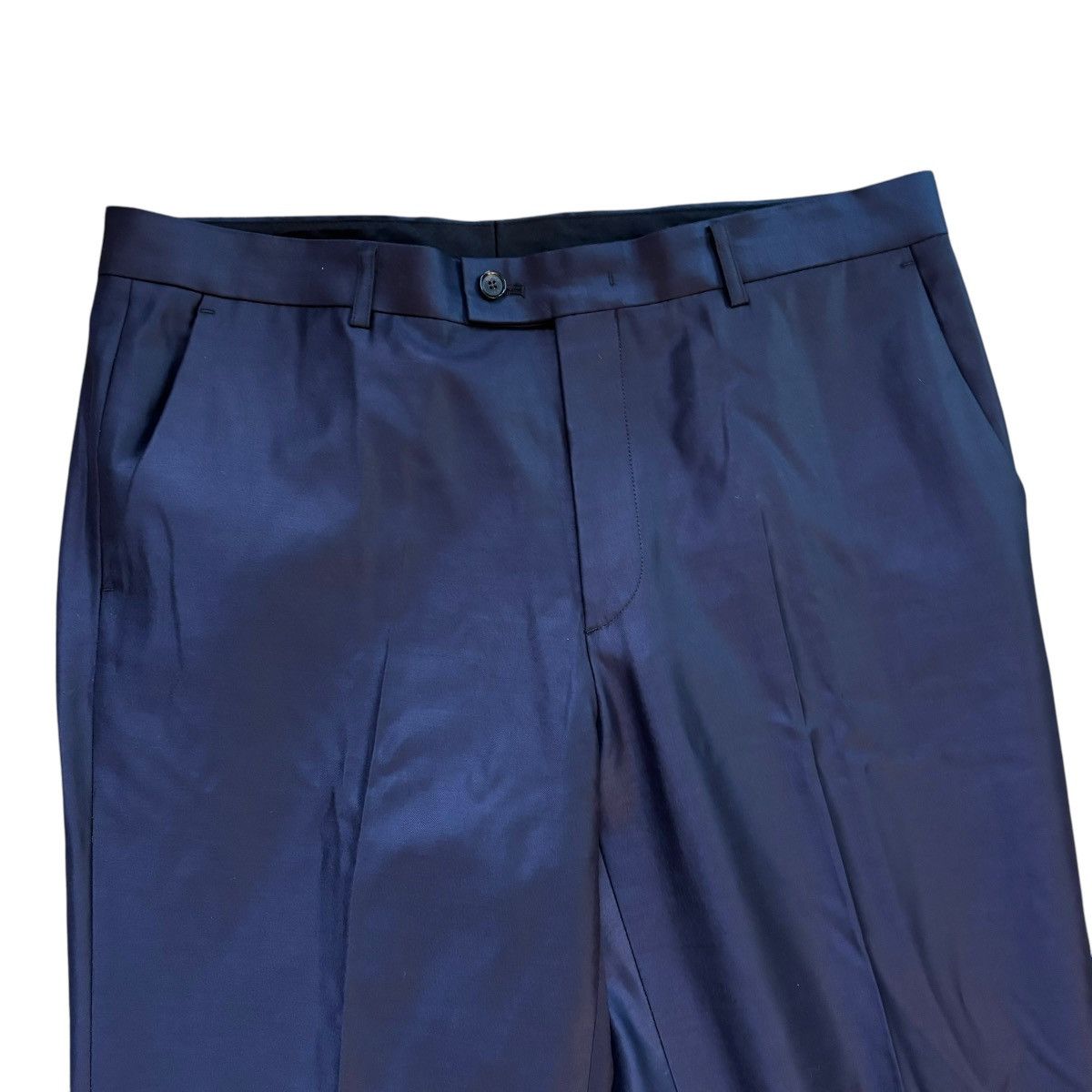 Renoma Renoma Paris Homme men’s dress pants 36” waist blue slacks Size US 36 / EU 52 - 3 Thumbnail