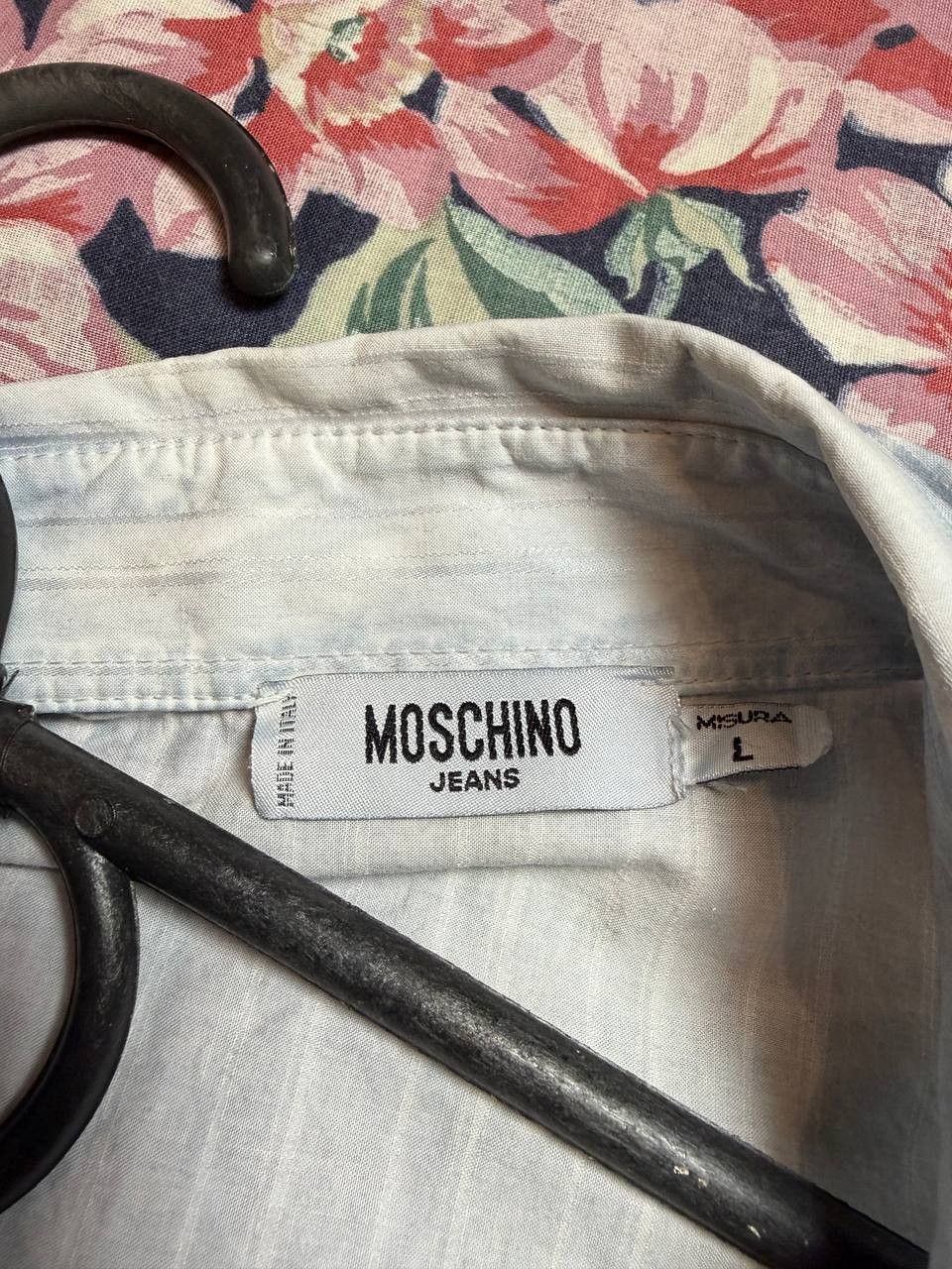 Moschino MOSCHINO JEANS SHIRT SHIRT CASUAL VINTAGE BLOUSE Size L / US 10 / IT 46 - 2 Thumbnail
