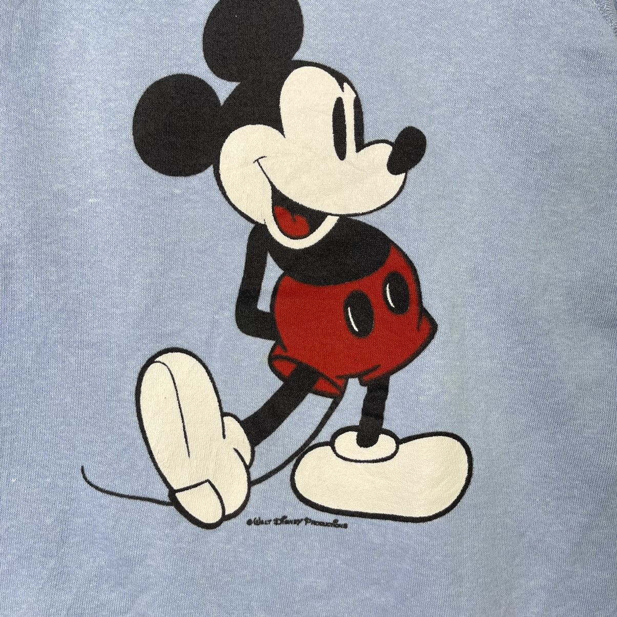 Mickey Mouse Vintage Mickey Mouse Disney Crewneck Sweatshirt Baby Blue Size US S / EU 44-46 / 1 - 3 Thumbnail