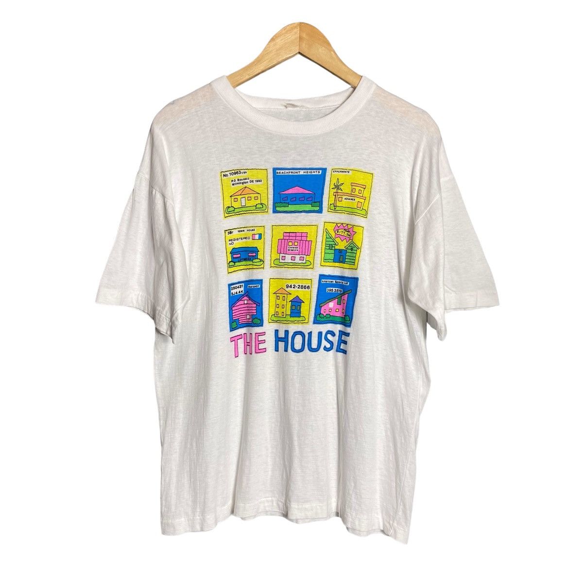 Vintage Vintage 90s The House Art Tee Size US L / EU 52-54 / 3 - 1 Thumbnail