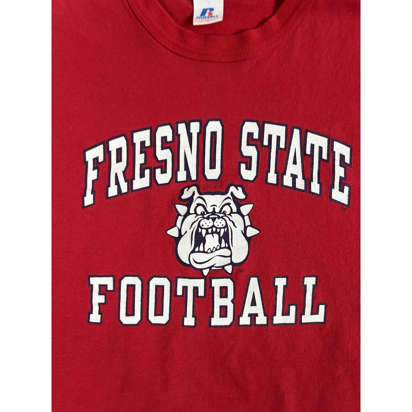 Russell Athletic Vintage Fresno State Bulldogs T-Shirt Size Large Russell Ath Size US L / EU 52-54 / 3 - 2 Thumbnail