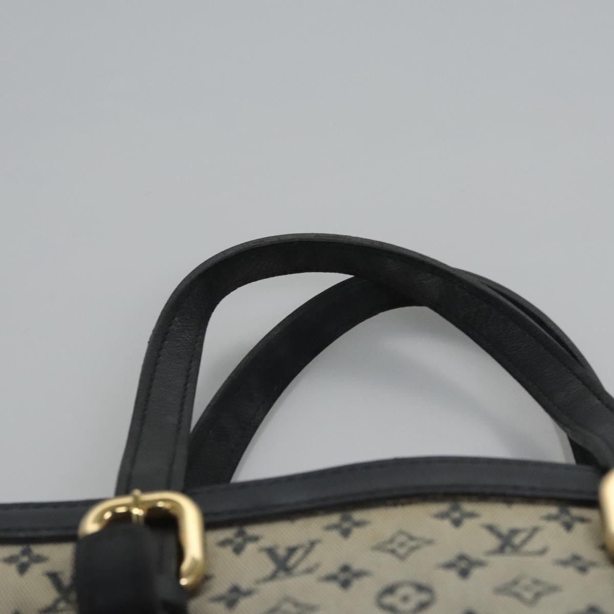 Louis Vuitton LOUIS VUITTON Monogram Mini Françoise Tote Bag Blue M92208 Size ONE SIZE - 8 Thumbnail
