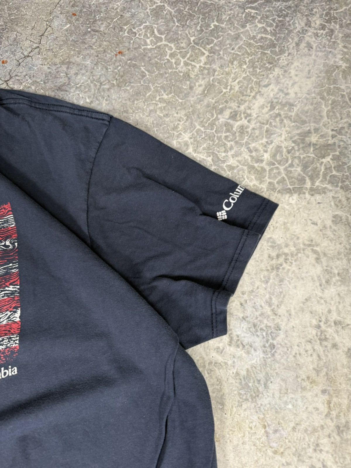Columbia × Vintage Vintage American Flag Columbia Tee Size US XXL / EU 58 / 5 - 5 Thumbnail