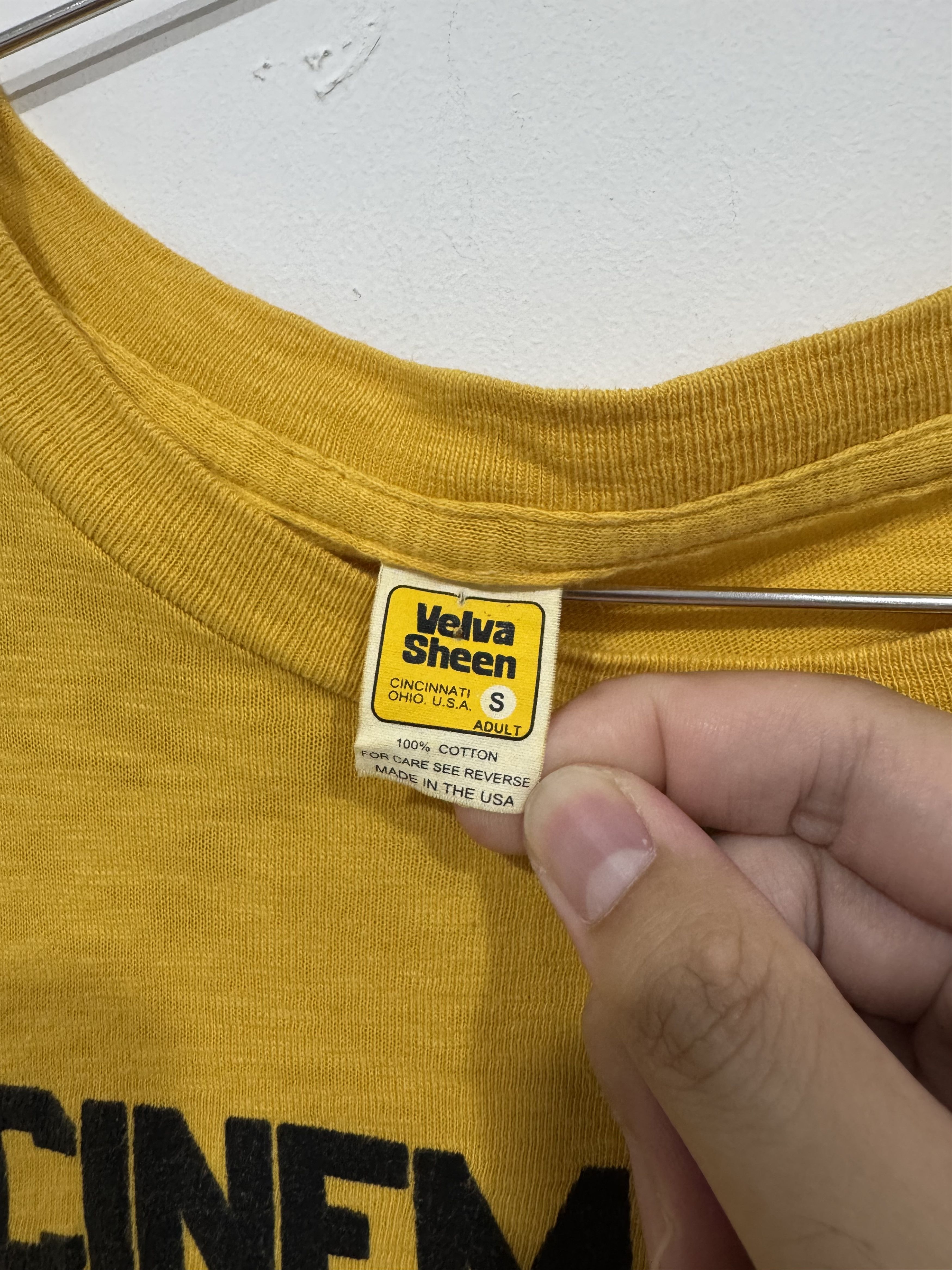 Velva Sheen Vintage 80s Velva Sheen Cinema Club Tee Size US S / EU 44-46 / 1 - 4 Thumbnail