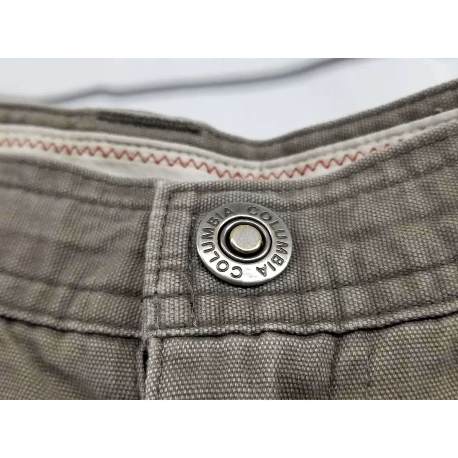 Vintage Columbia Pants Mens Regular Khaki 38x32 Canvas Omni-Shield Outdoor Pockets Straight Modern? Size US 38 / EU 54 - 4 Thumbnail