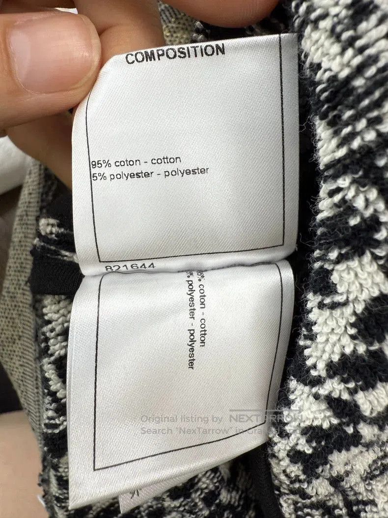 Chanel Chanel Terry Cloth Mini Skirt. Size US 36 / EU 52 - 5 Thumbnail