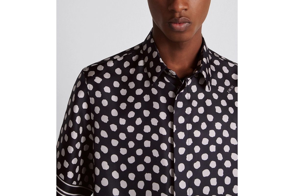 Dior o1w1db11024 Short Sleeved Shirt in Grey Size US XS / EU 42 / 0 - 6 Thumbnail