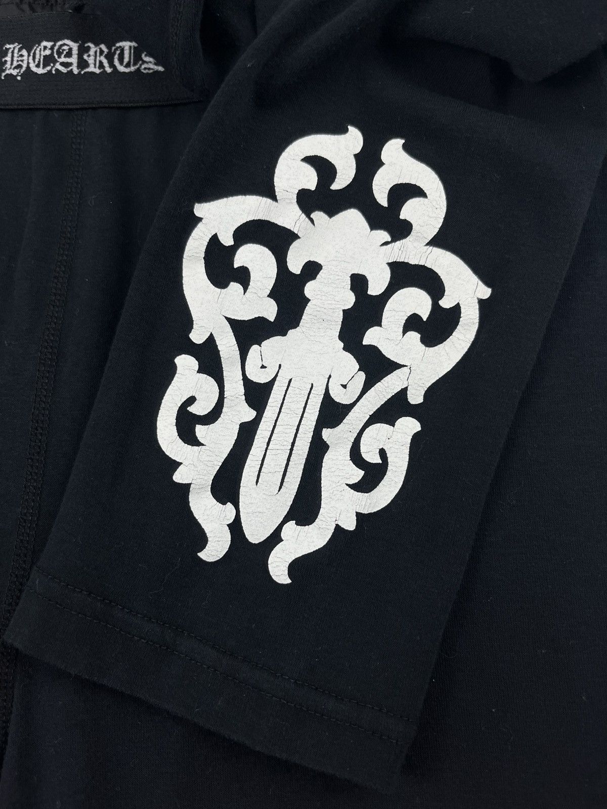 Chrome Hearts Chrome Hearts Vine Dagger Print Logo Leggings Black Size 28" / US 6 / IT 42 - 4 Thumbnail