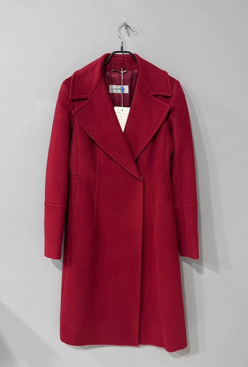 Max Mara Max Mara Red Coat Size M / US 6-8 / IT 42-44 - 1 Thumbnail