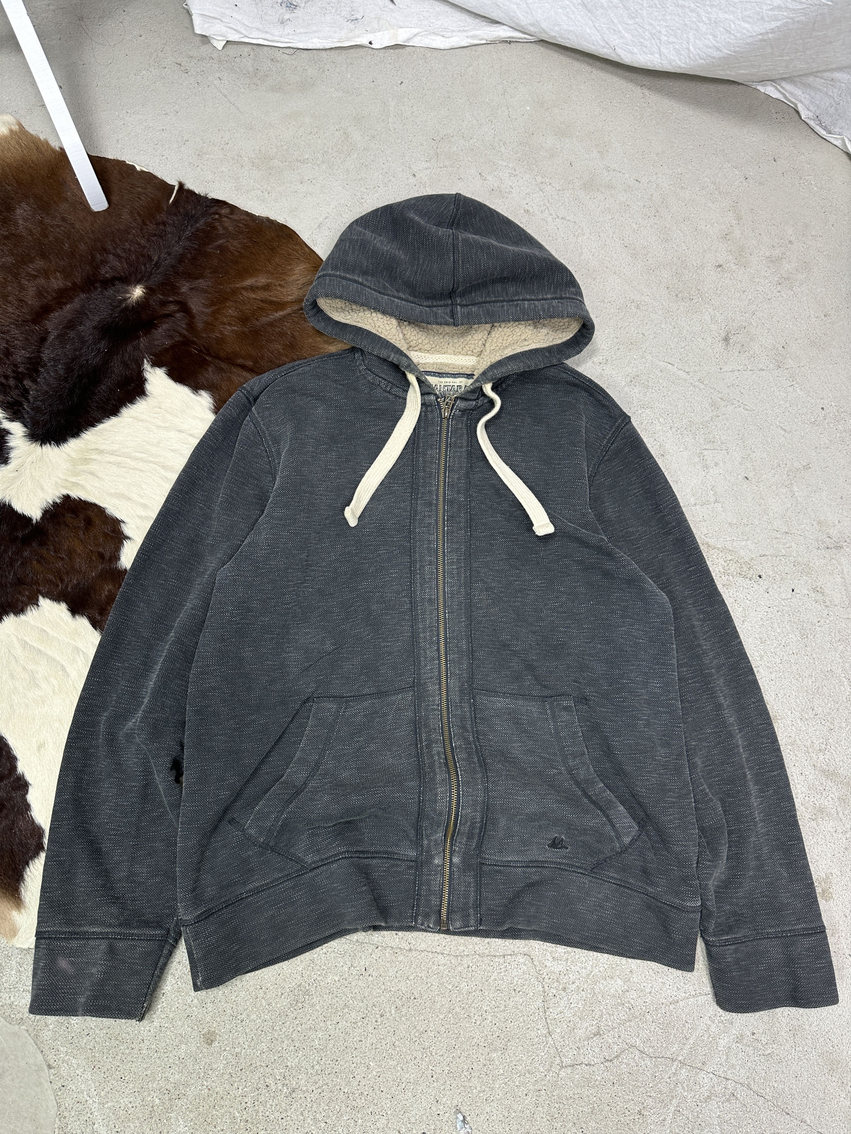 Vintage Vintage Streetwear Gorpcore Faux Fur Zip Hoodie Y2K Size US L / EU 52-54 / 3 - 1 Thumbnail