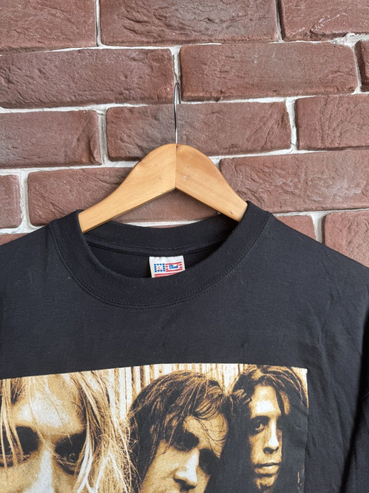 Band Tees Rare Vintage 90s Nirvana Kurt Cobain Grunge Band photo Tee Size US M / EU 48-50 / 2 - 4 Thumbnail