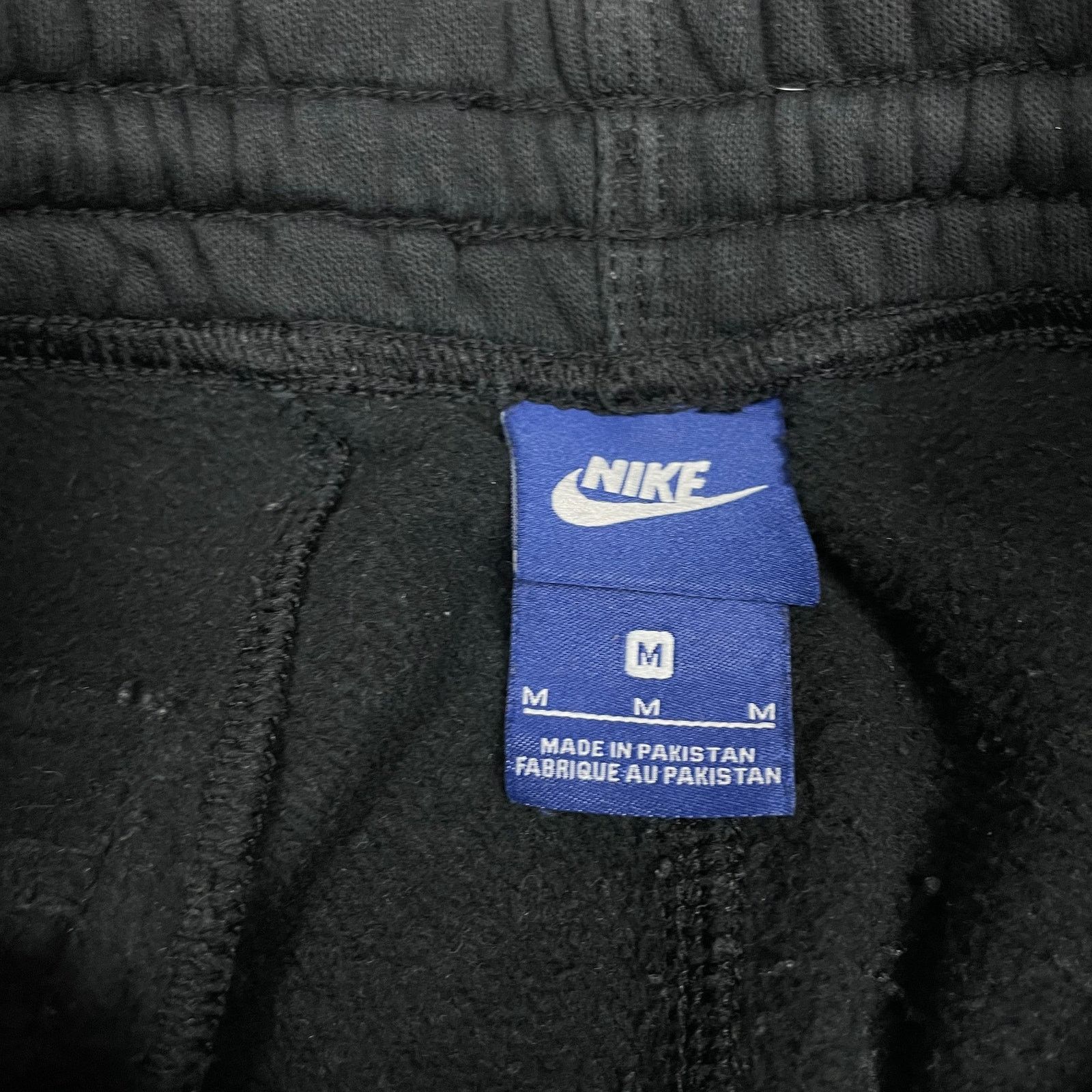 Nike Nike Men's Black Cotton Blend Drawstring Sweatpants Medium Size US 30 / EU 46 - 11 Thumbnail