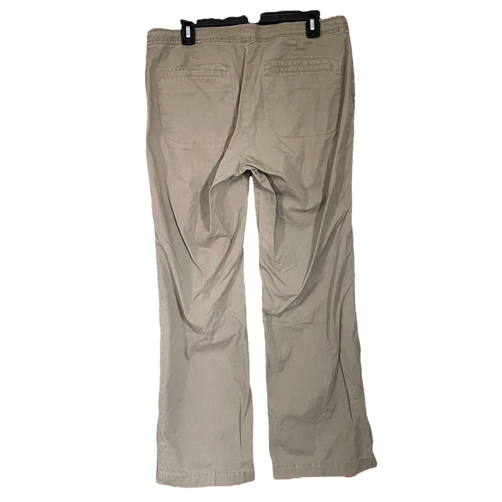 Banana Republic VINTAGE Banana Republic Chino Pants women’s Size 12 Beige Canvas Casual Regular Size 34" / US 12 / IT 48 - 2 Thumbnail
