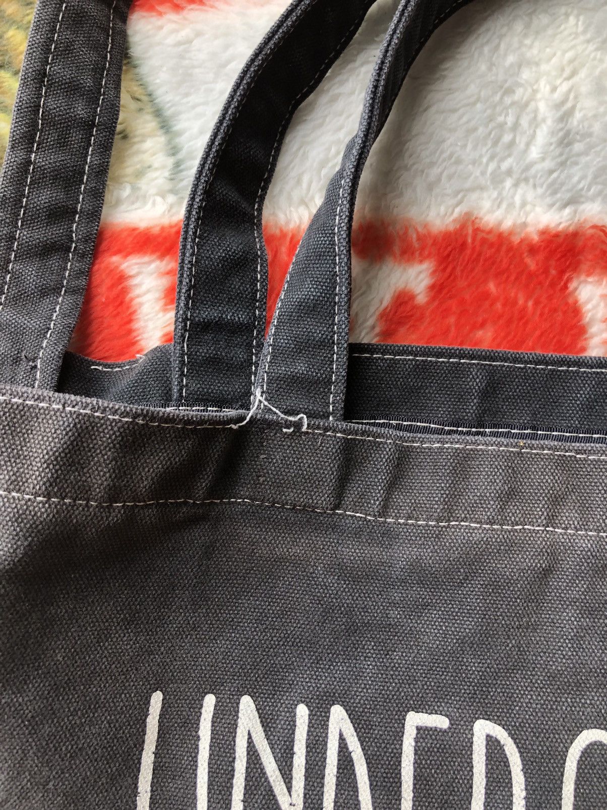 Undercover Vintage Undercover Tokyo Canvas Tote Bag Black Size ONE SIZE - 8 Thumbnail