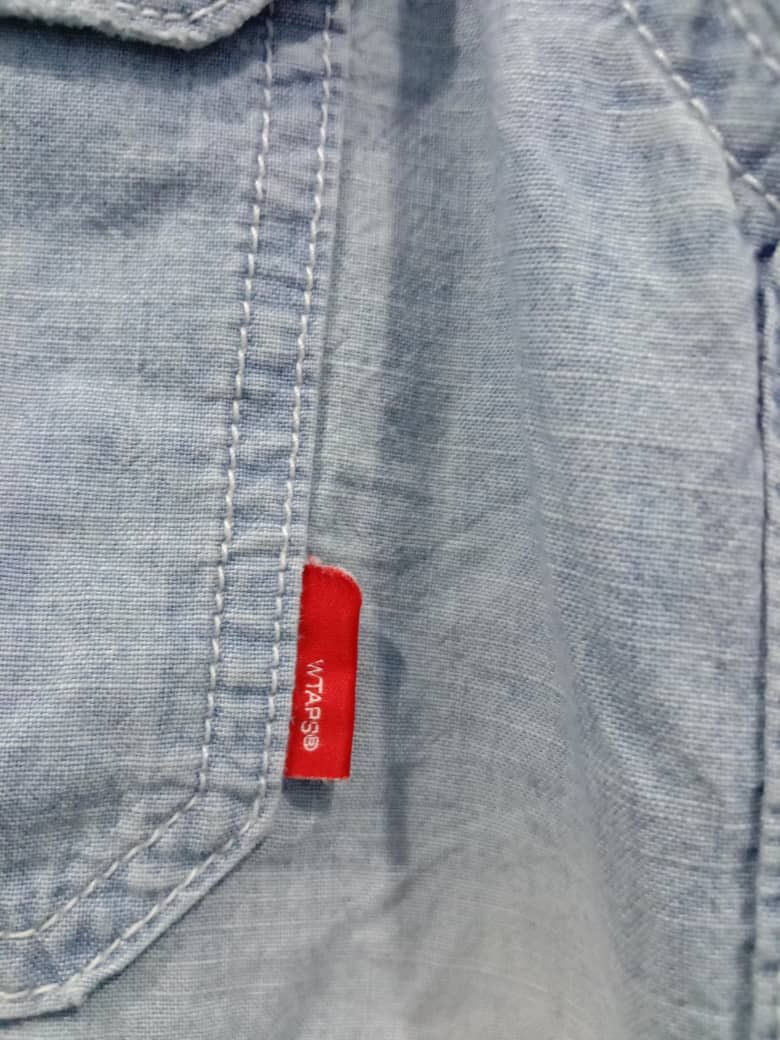 Wtaps WTAPS DENIME CHAMBRAY SHIRT MADE IN JAPAN SMALL SIZE Size US S / EU 44-46 / 1 - 10 Thumbnail
