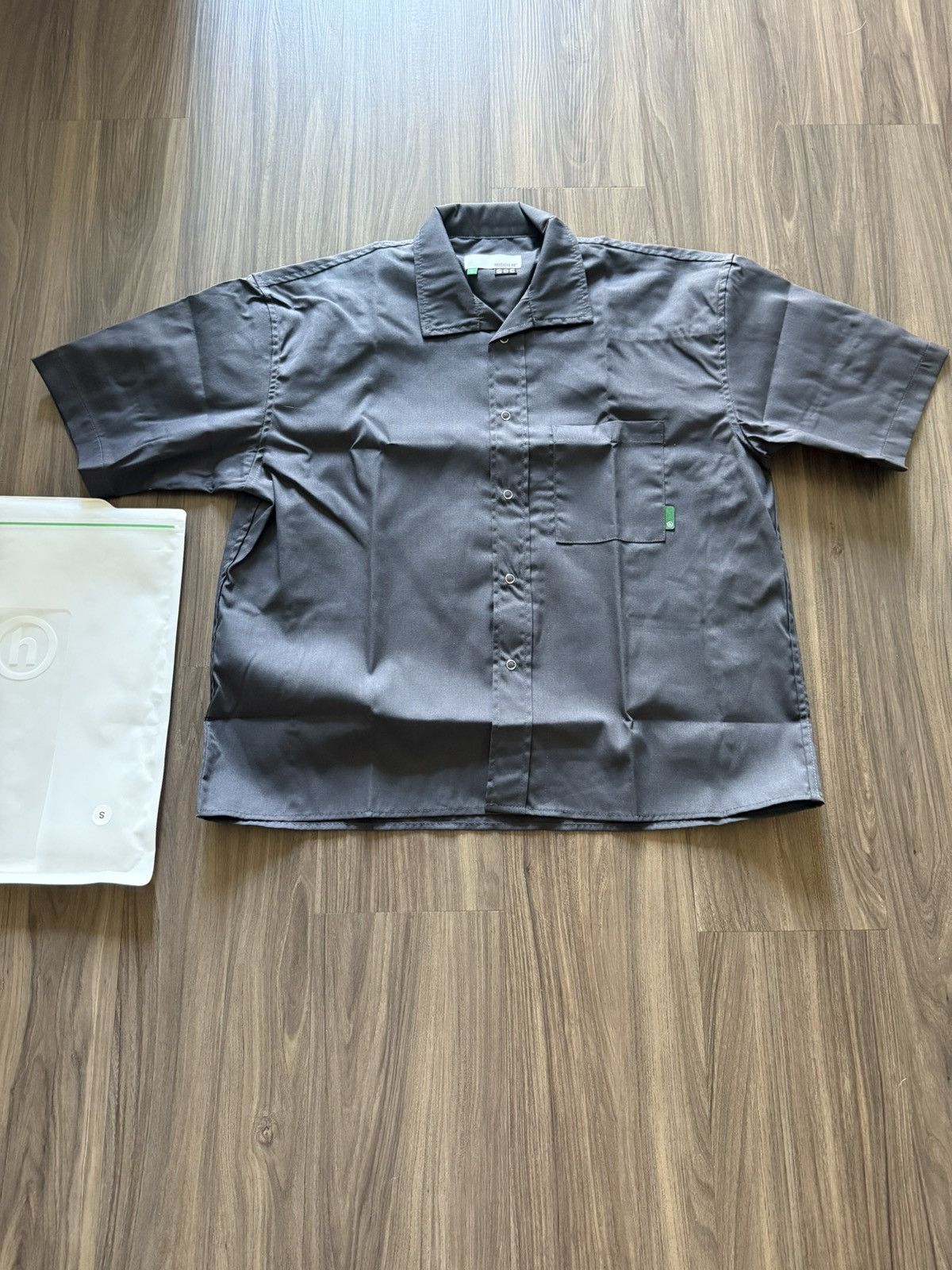 HIDDEN Hidden Hardware 3M Work Shirt Dark Navy Small Button-Up Size US S / EU 44-46 / 1 - 1 Thumbnail