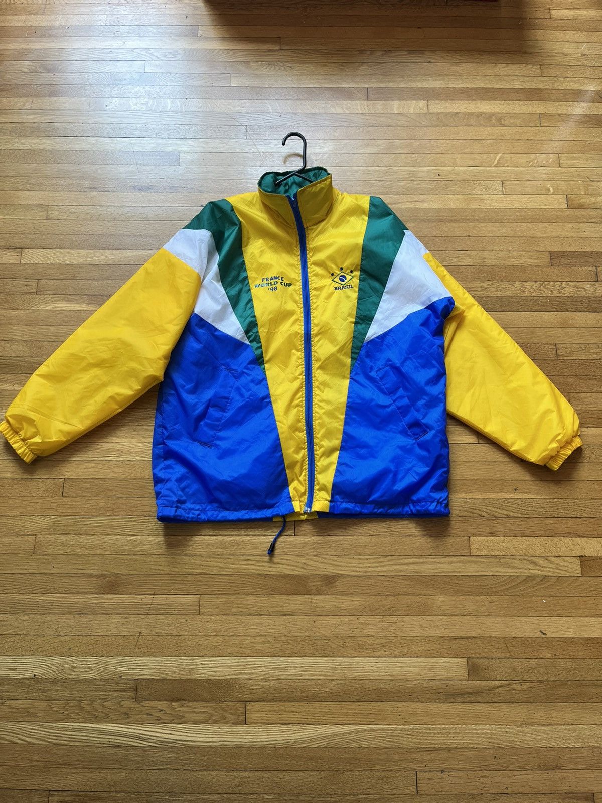 Other 1998 France World Cup Brazil Jacket Size US L / EU 52-54 / 3 - 1 Thumbnail