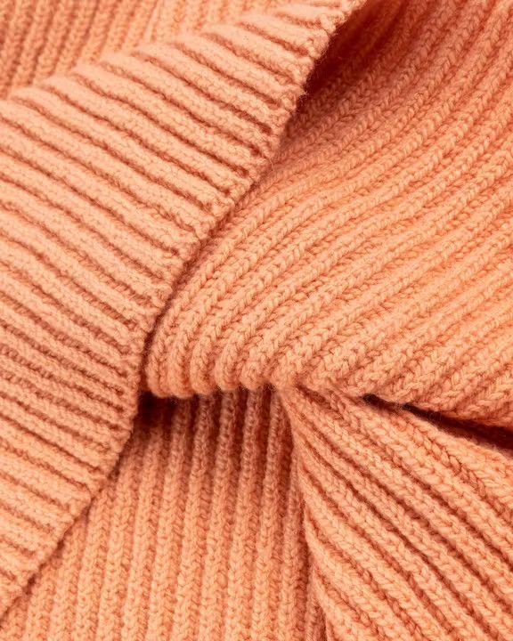 Jil Sander o1y1124 Sleeveless Sweater in Light Orange Size US S / EU 44-46 / 1 - 5 Thumbnail