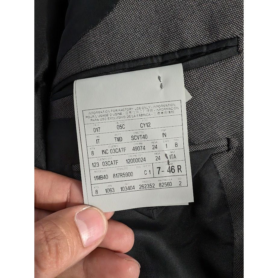 Tom Ford o1rshd1 Blazer jacket in Gray Size US S / EU 44-46 / 1 - 16 Thumbnail