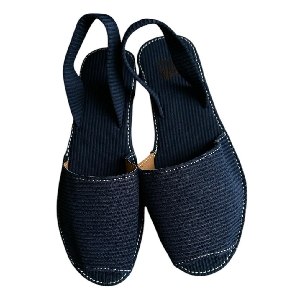 Designer Women's Navy Slingback Sandals - Size 5 Size US 5 / IT 35 - 3 Thumbnail