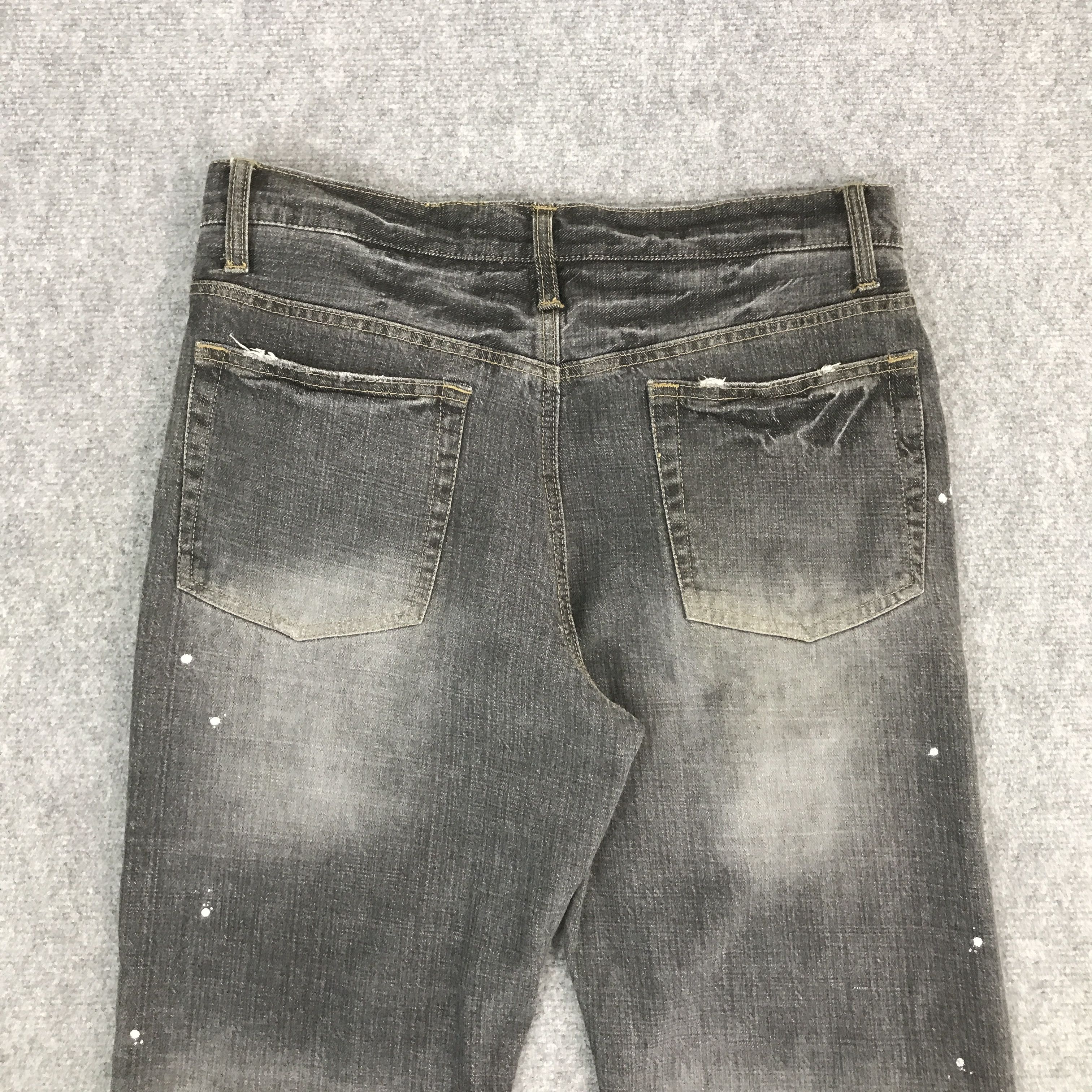 Japanese Brand BOOTCUT BLACK FADED DENIM JAPANESE BRAND PANTS Size US 31 - 5 Thumbnail
