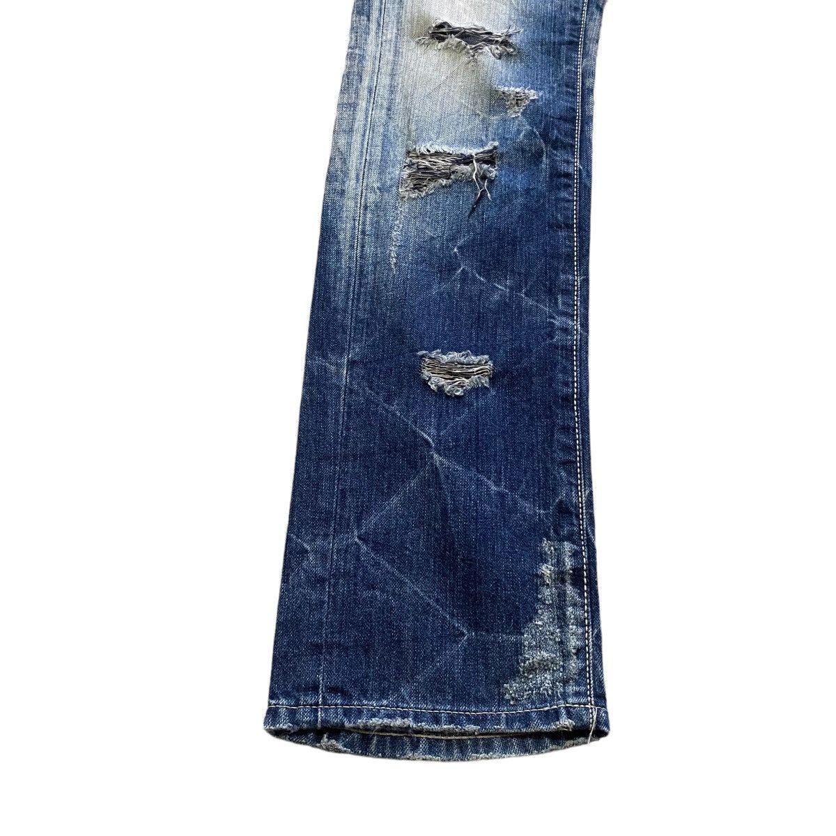 Vanquish Vanquish Acid Wash Denim Skinny Jeans Distressed Size US 29 - 8 Thumbnail