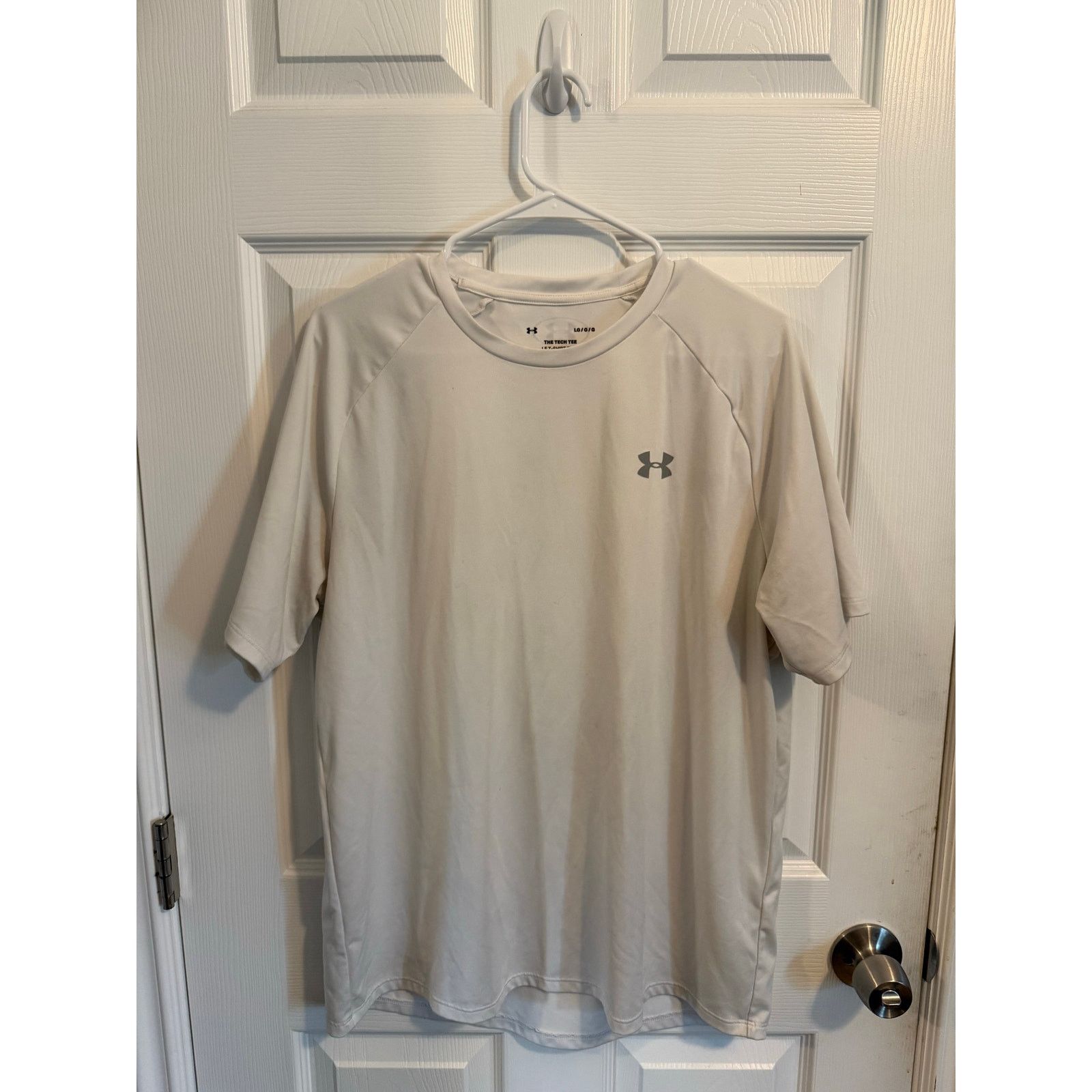 Under Armour Under Armour Men’s Tech Tee Short Sleeve, Size Large, White Size US L / EU 52-54 / 3 - 1 Thumbnail
