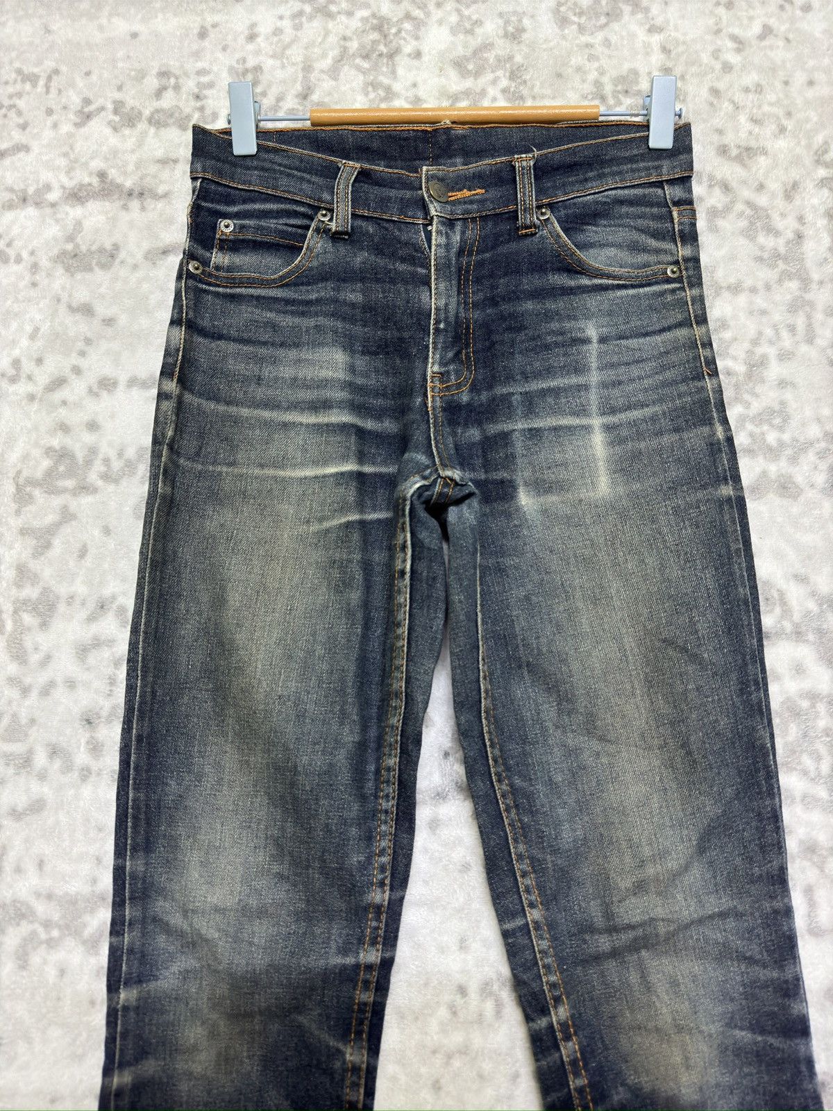 Cheap Monday CHEAP MONDAY Tight Original Wash Distressed Skinny Jeans Size US 26 / EU 42 - 3 Thumbnail