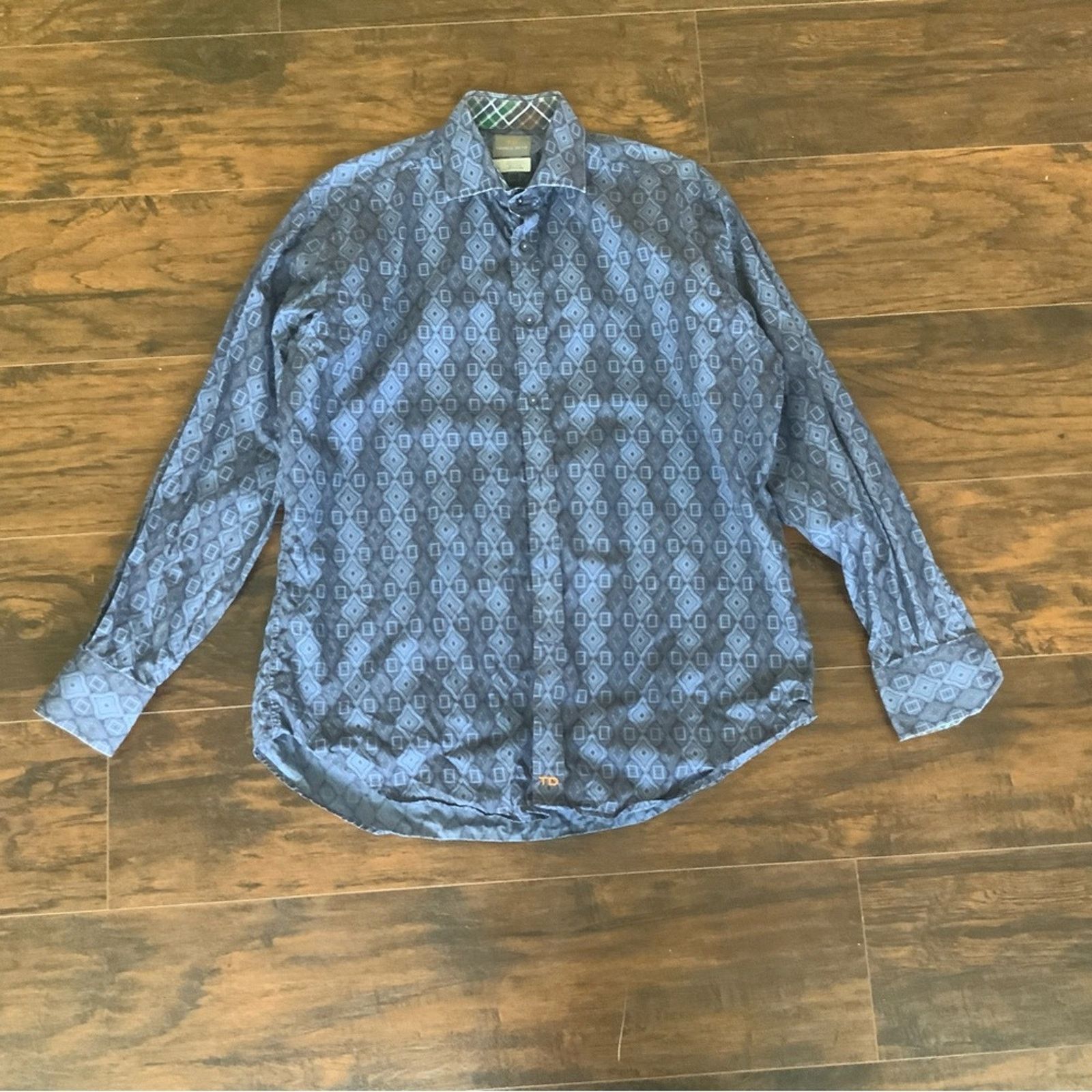 Thomas Dean Thomas Dean Button Down Shirt Size US L / EU 52-54 / 3 - 2 Thumbnail