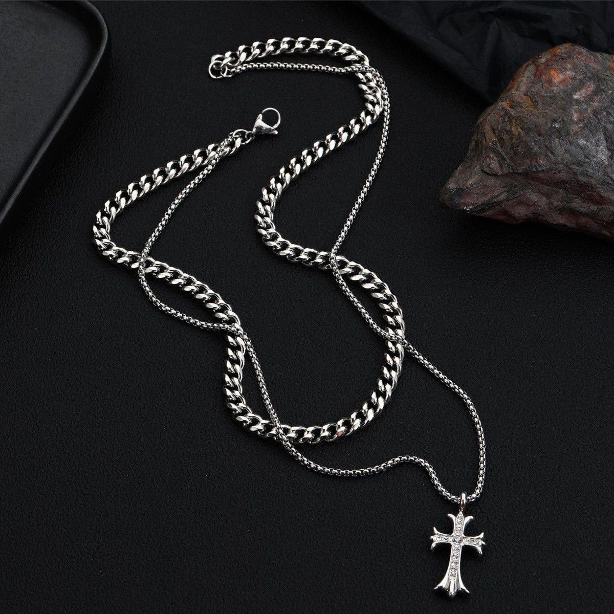 Vintage Retro necklace Size ONE SIZE - 1 Thumbnail