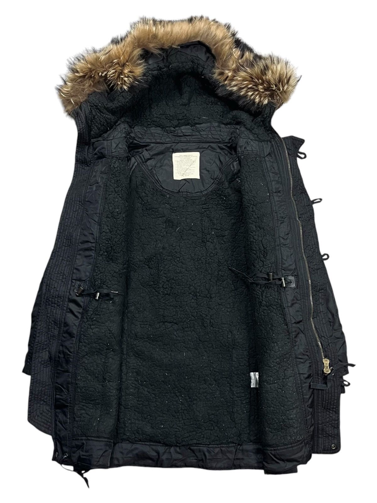 14th Addiction 2000s GOA - Fur Hoodie Jacket Size US M / EU 48-50 / 2 - 2 Thumbnail