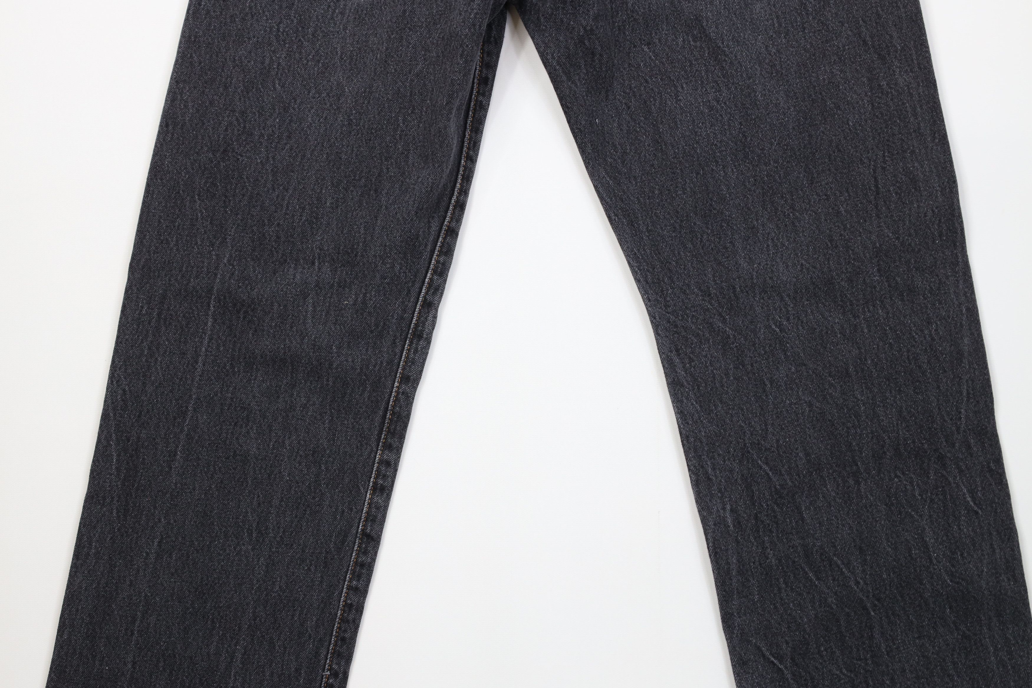 Levi's Vintage Y2K Levis 505xx Fly Regular Straight Leg Jeans Black Size US 34 / EU 50 - 12 Thumbnail